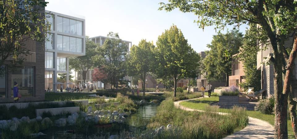 SIMAC er tegnet af C.F. Møller Architects og EFFEKT Arkitekter