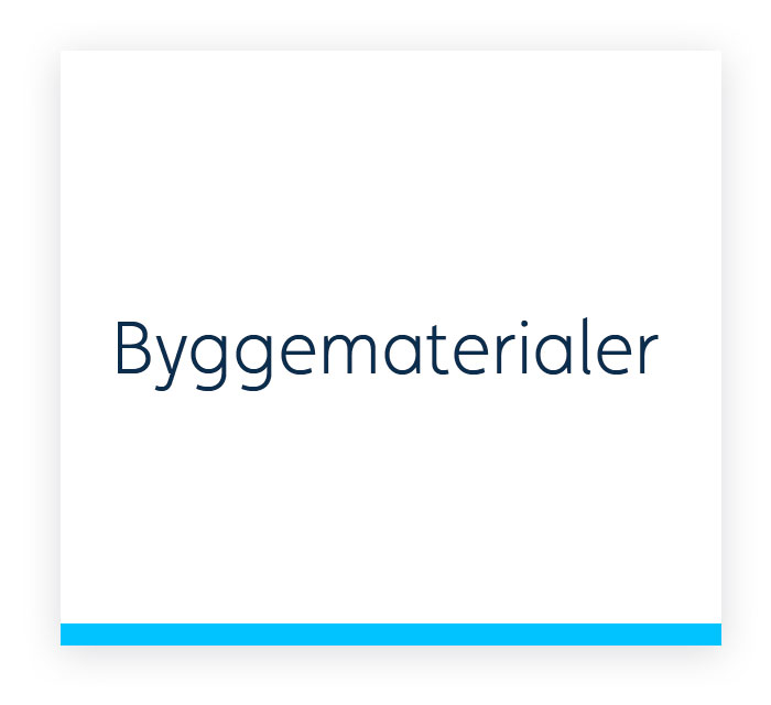 Byggematerialer