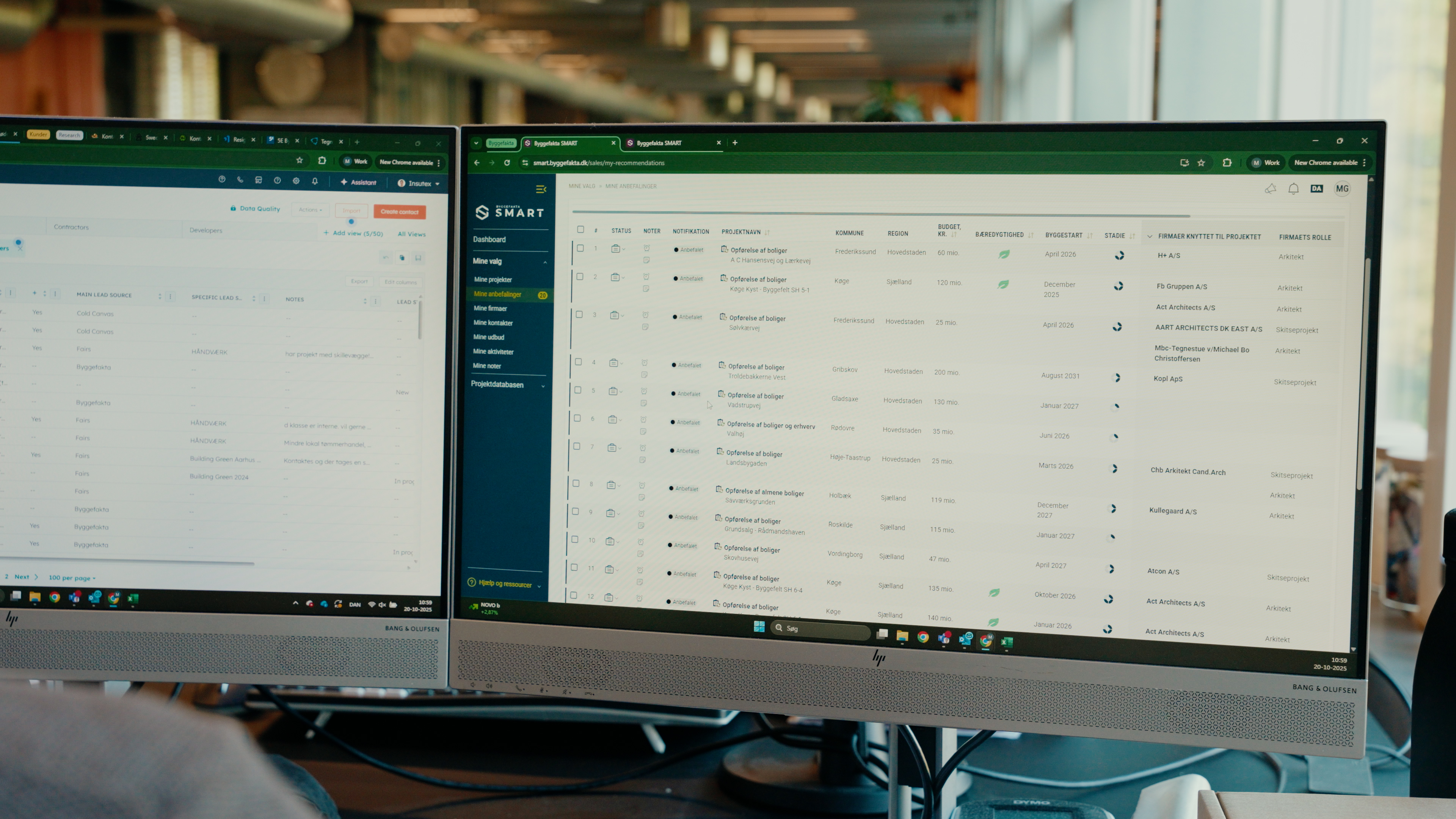 Byggefakta Smart - Danmarks mest detaljerede og præcise projektdatabase